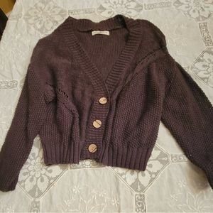 Natural life cardigan